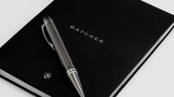 BAYCHER LUXURY WRITING INSTRUMENT AND NOTEBOOK